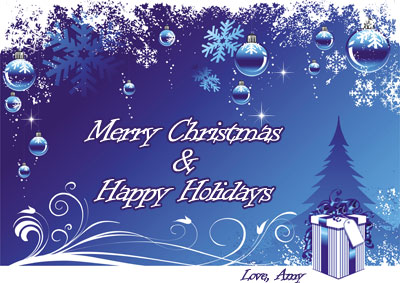 Merry Christmas & Happy Holidays!