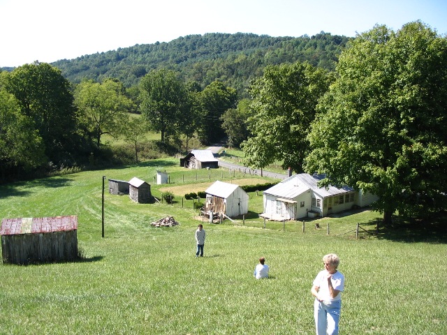 Us on the land in Catawba